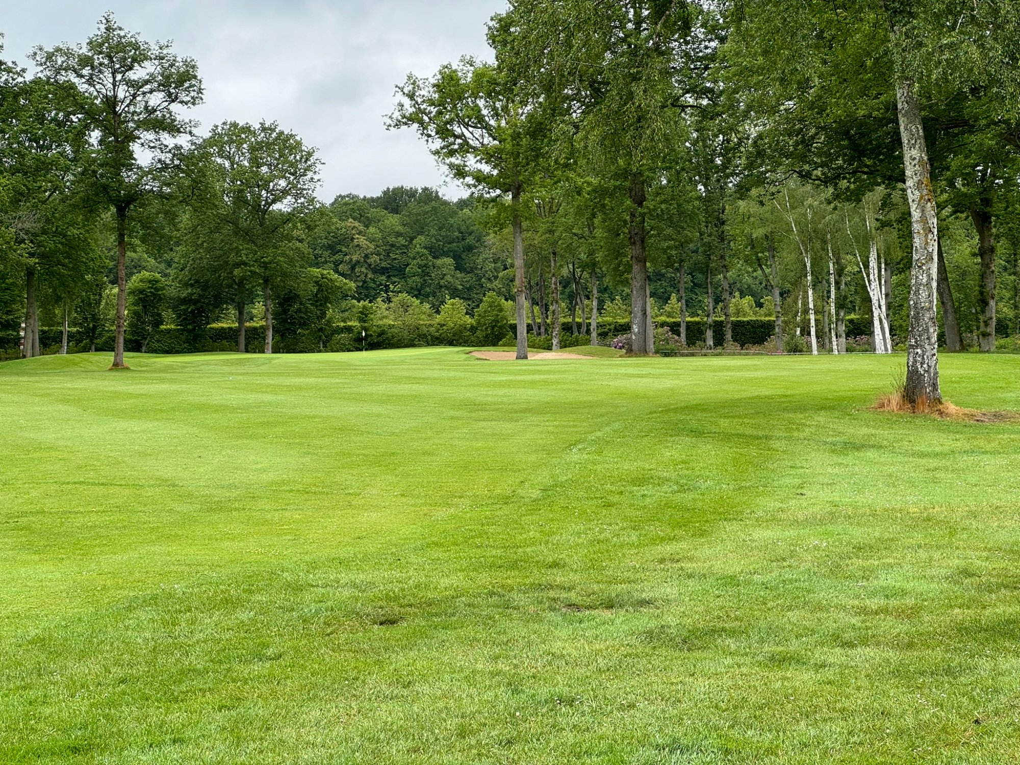 Golf du Champ de Bataille - vue aérienne